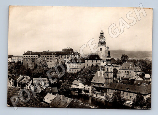 Pohlednice Český Krumlov Zámek 1948 (M10807)