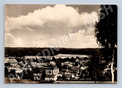 Pohlednice Šluknov – celkový pohled (M10818)