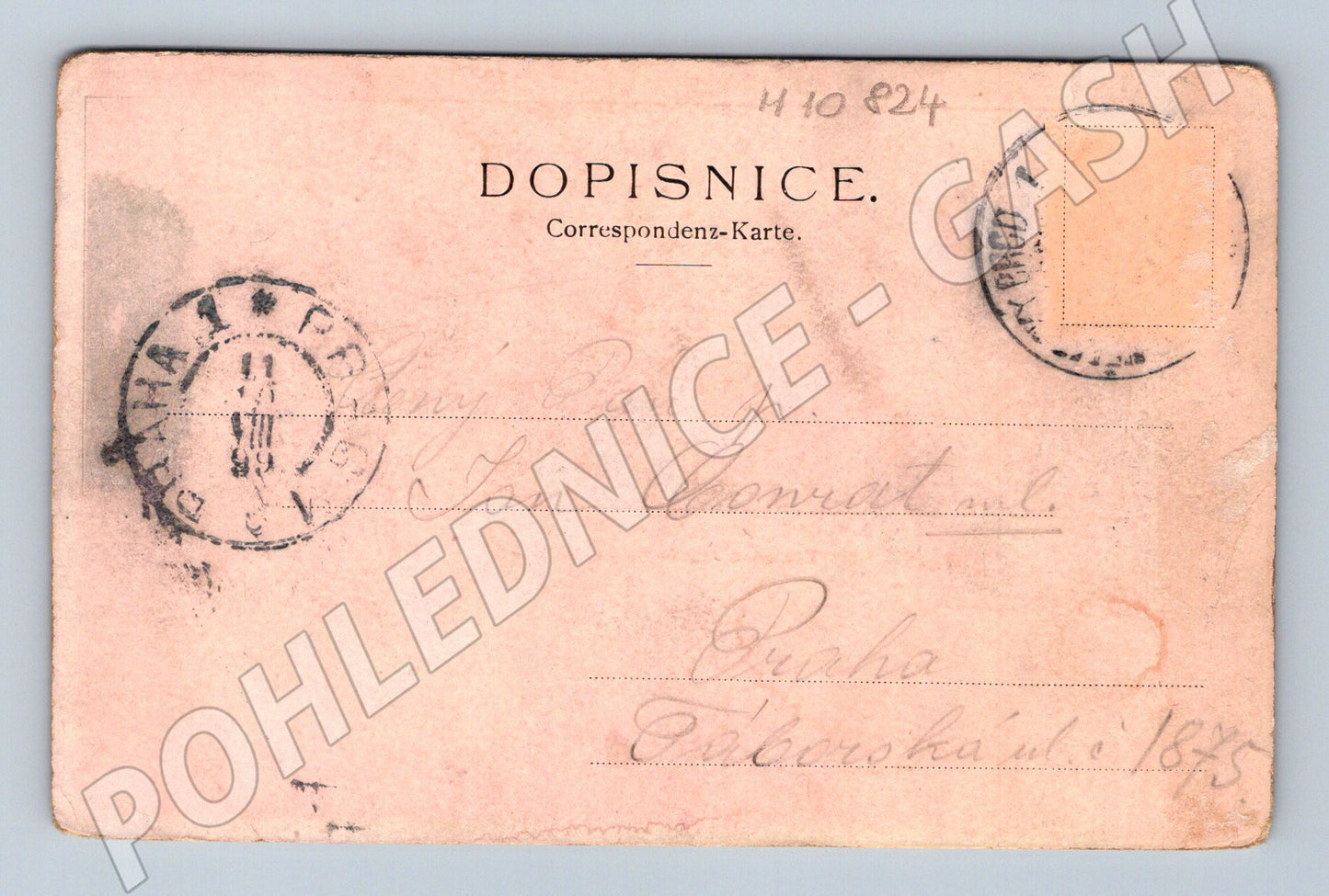 Pohlednice Německý Brod sv. Vojtěch do 1950 (M10824)
