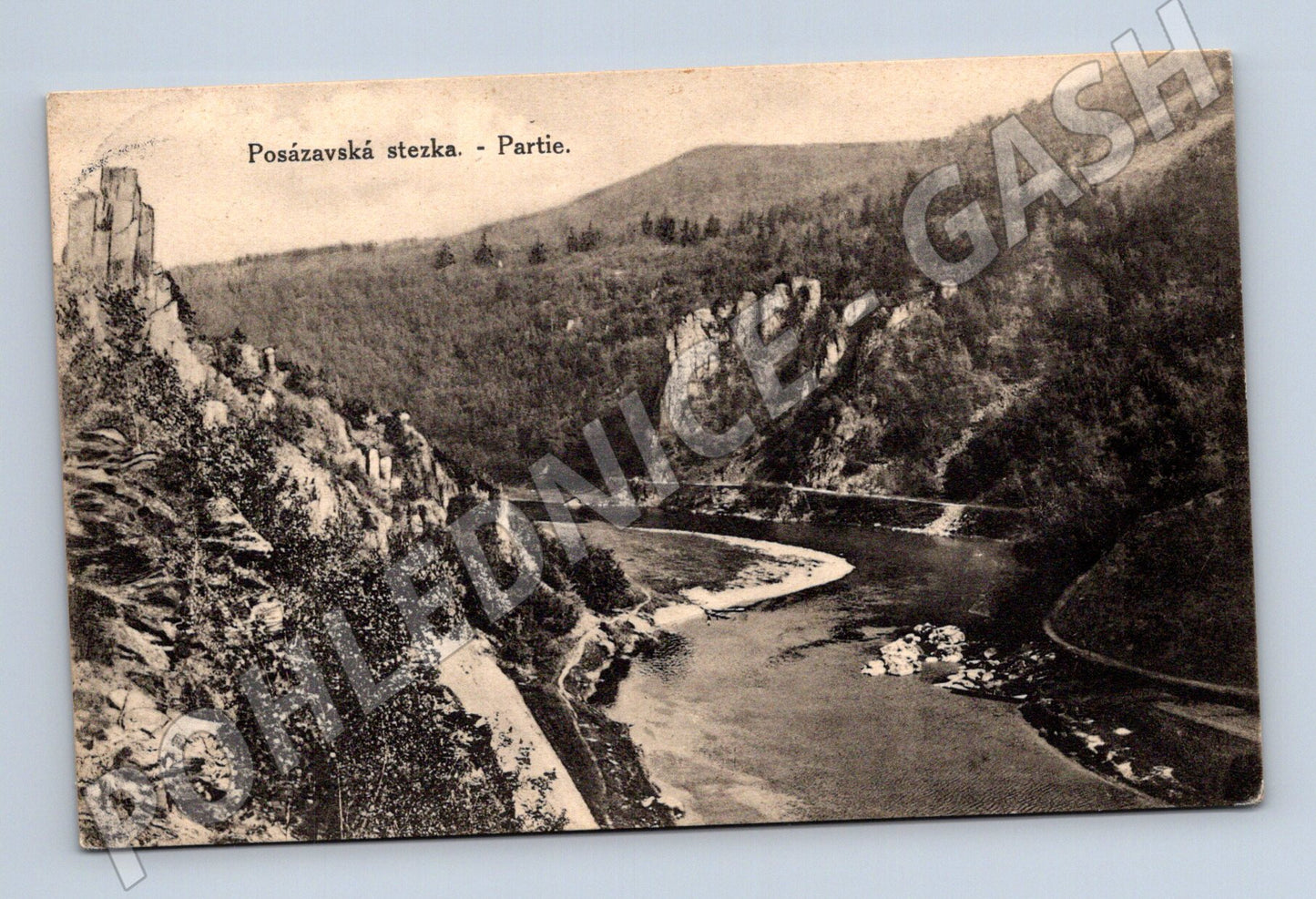 Pohlednice Posázavská stezka - Partie (M10832)