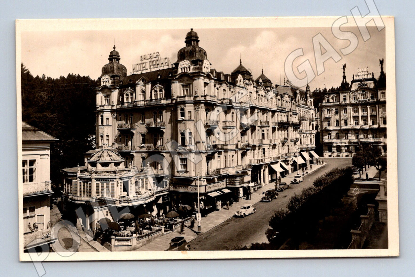Pohlednice Mariánské Lázně – architektura před 1950 (M10851)
