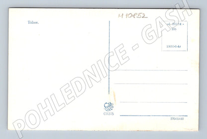 Pohlednice Tábor – hrad Kotnov a panorama města (M10852)