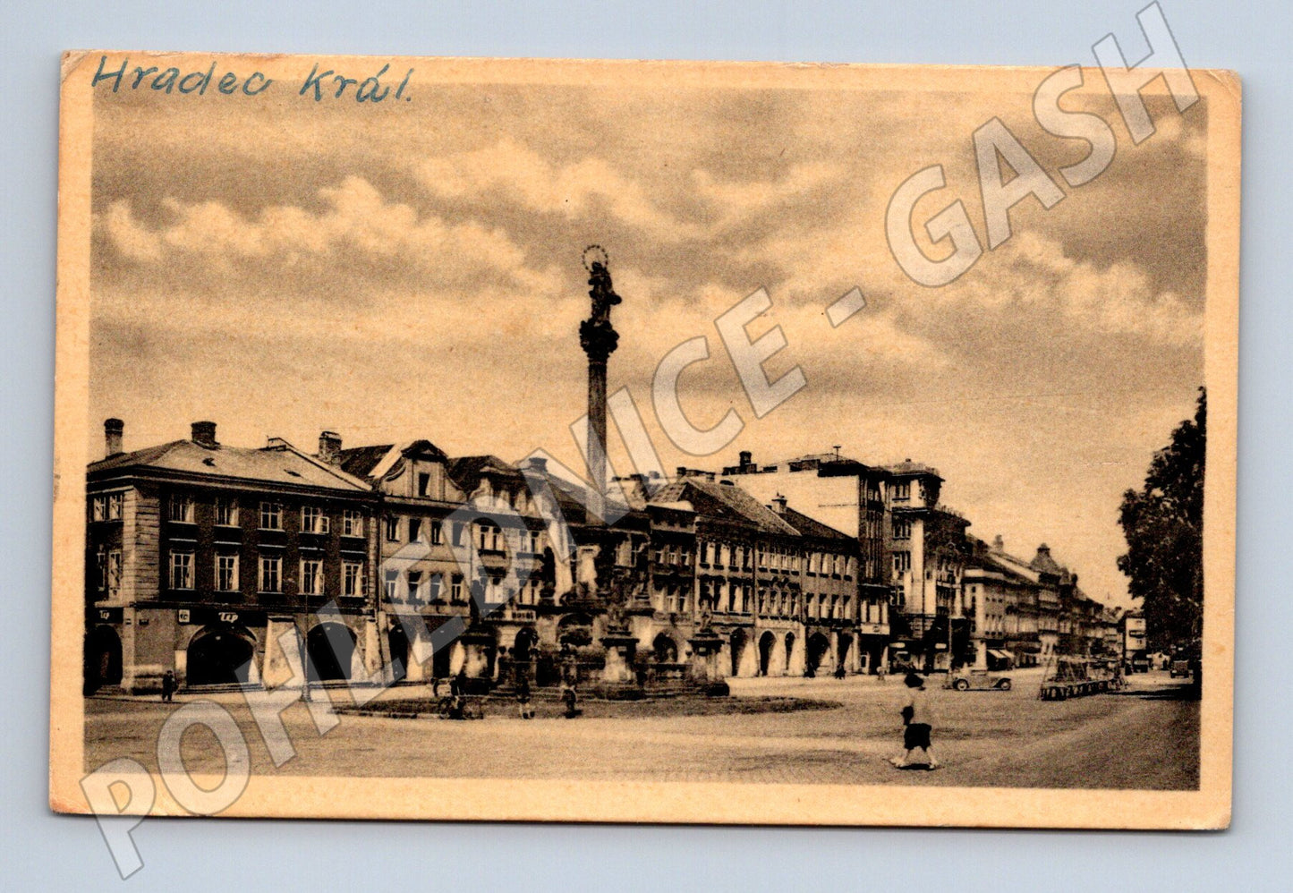 Pohlednice Hradec Králové - Velké náměstí (M10867)
