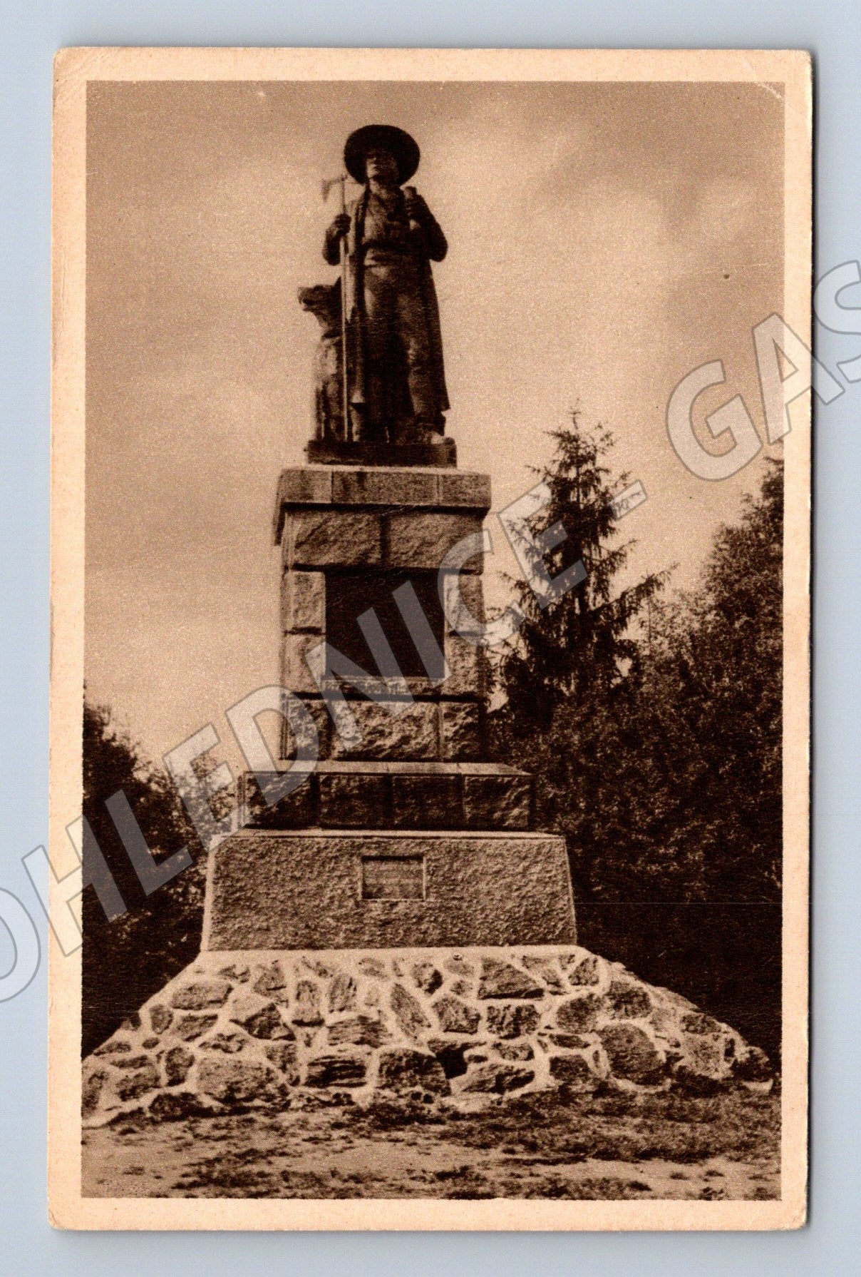 Pohlednice pomník Jana Koziny (M10872)