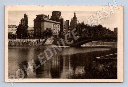 Pohlednice Hradec Králové – muzeum 1947 (M10874)