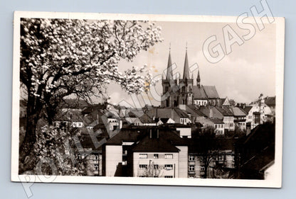 Pohlednice Chrudim – kostel, město (M10880)