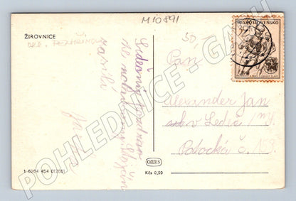Pohlednice Žirovnice - zámek, stará pohlednice (M10891)