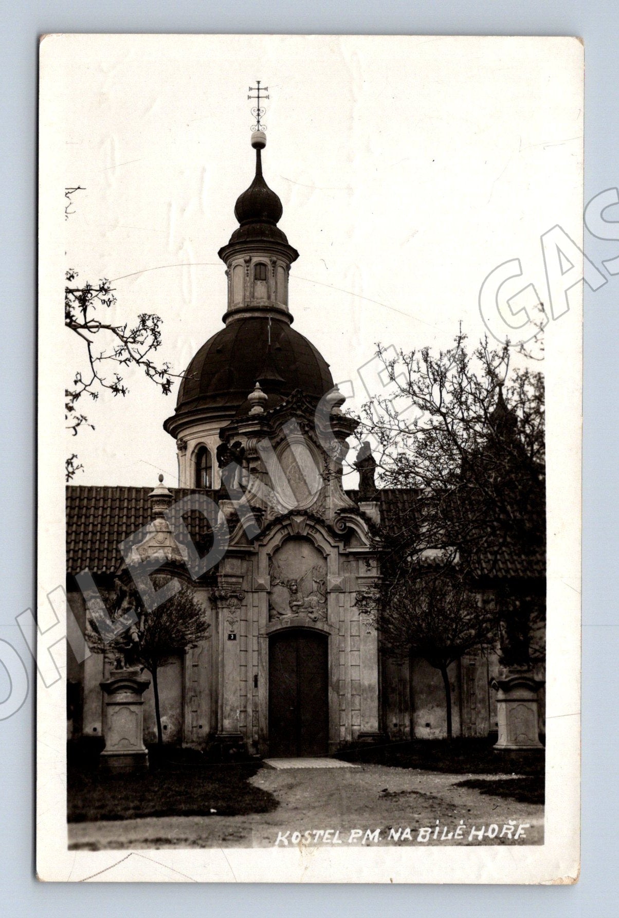 Pohlednice Kostel Panny Marie na Bílé Hoře, Praha (M10893)
