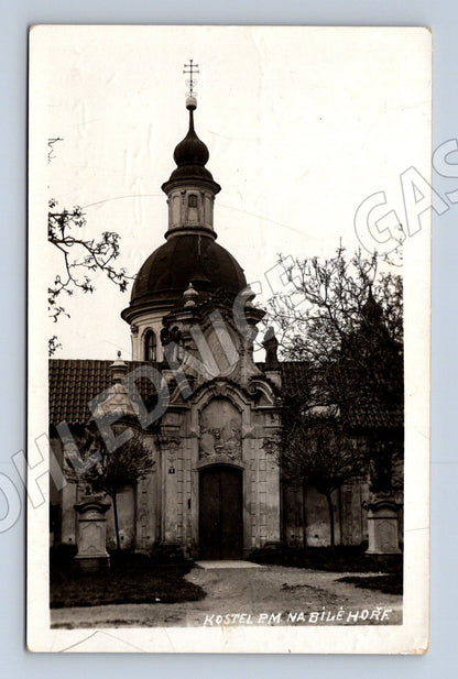 Pohlednice Kostel Panny Marie na Bílé Hoře, Praha (M10893)