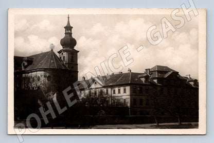 Pohlednice Břevnov, kostel sv. Markéty a klášter (M10894)