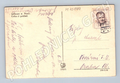 Pohlednice Jablonec nad Nisou – celkový pohled (M10899)