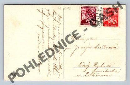 Pohlednice Vánoce 1939 Čechy a Morava (M1090)