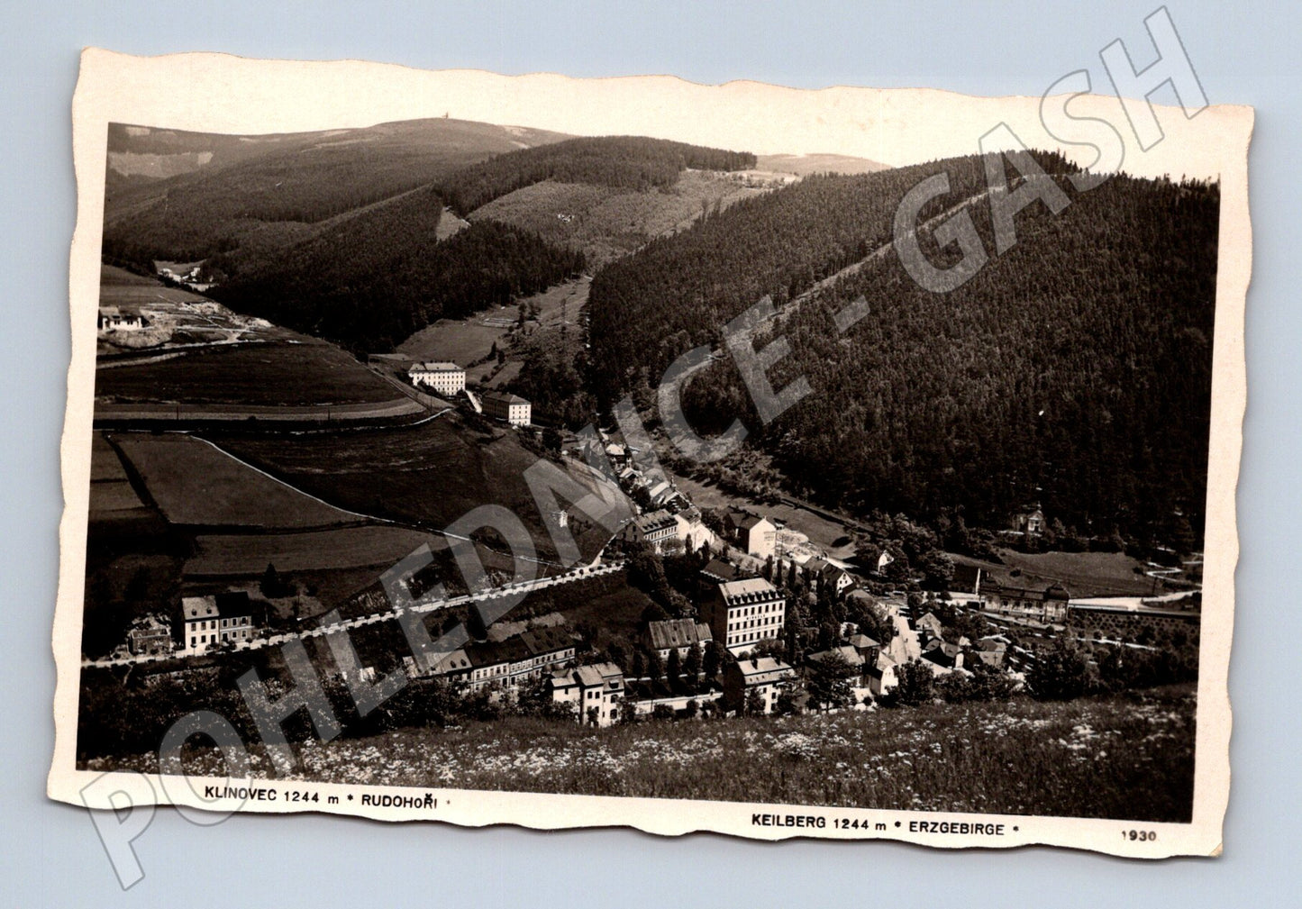 Pohlednice Klínovec (Krušné hory) – stará pohlednice (M10902)