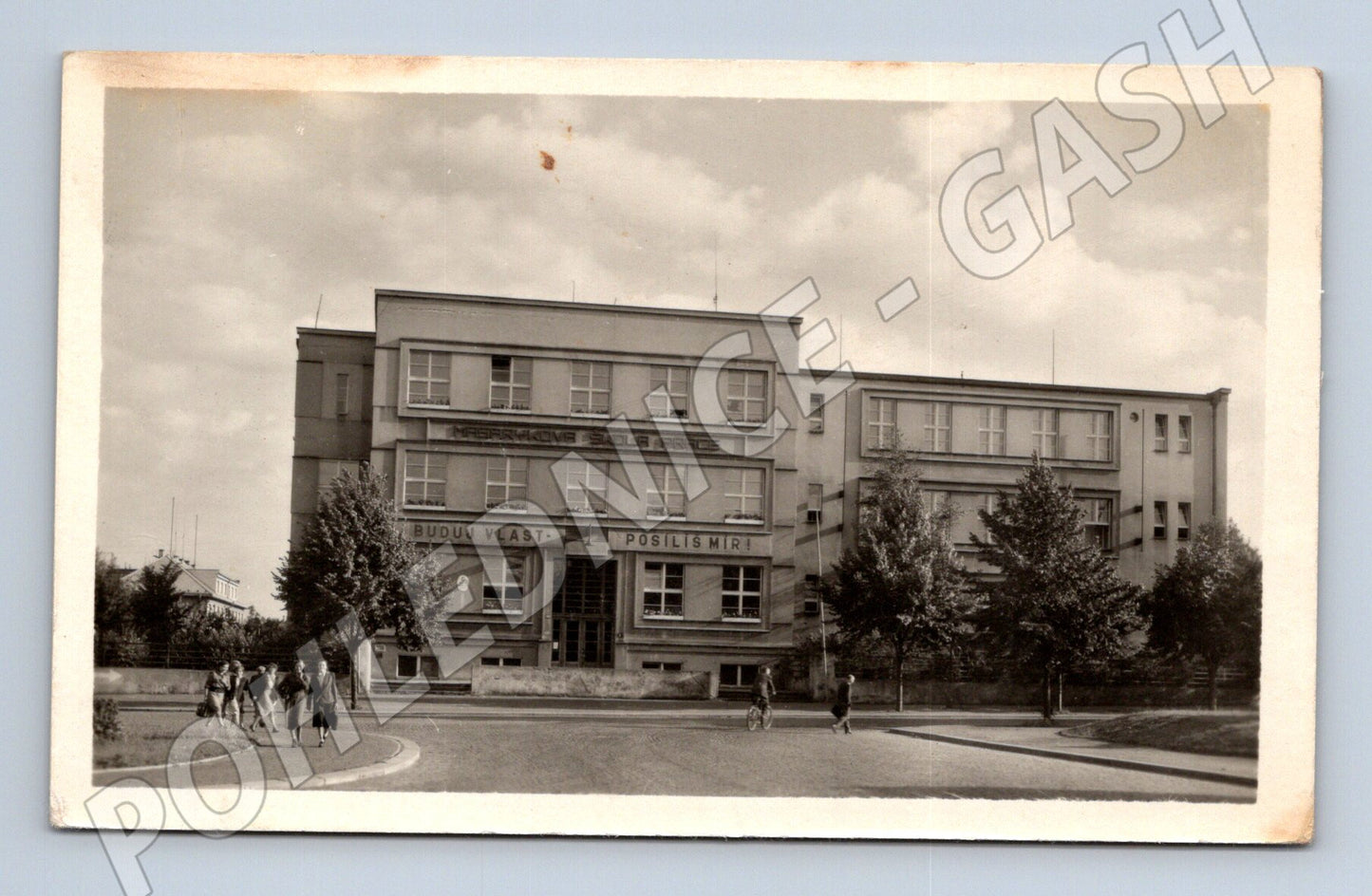 Pohlednice Kladno - Škola práce (M10905)