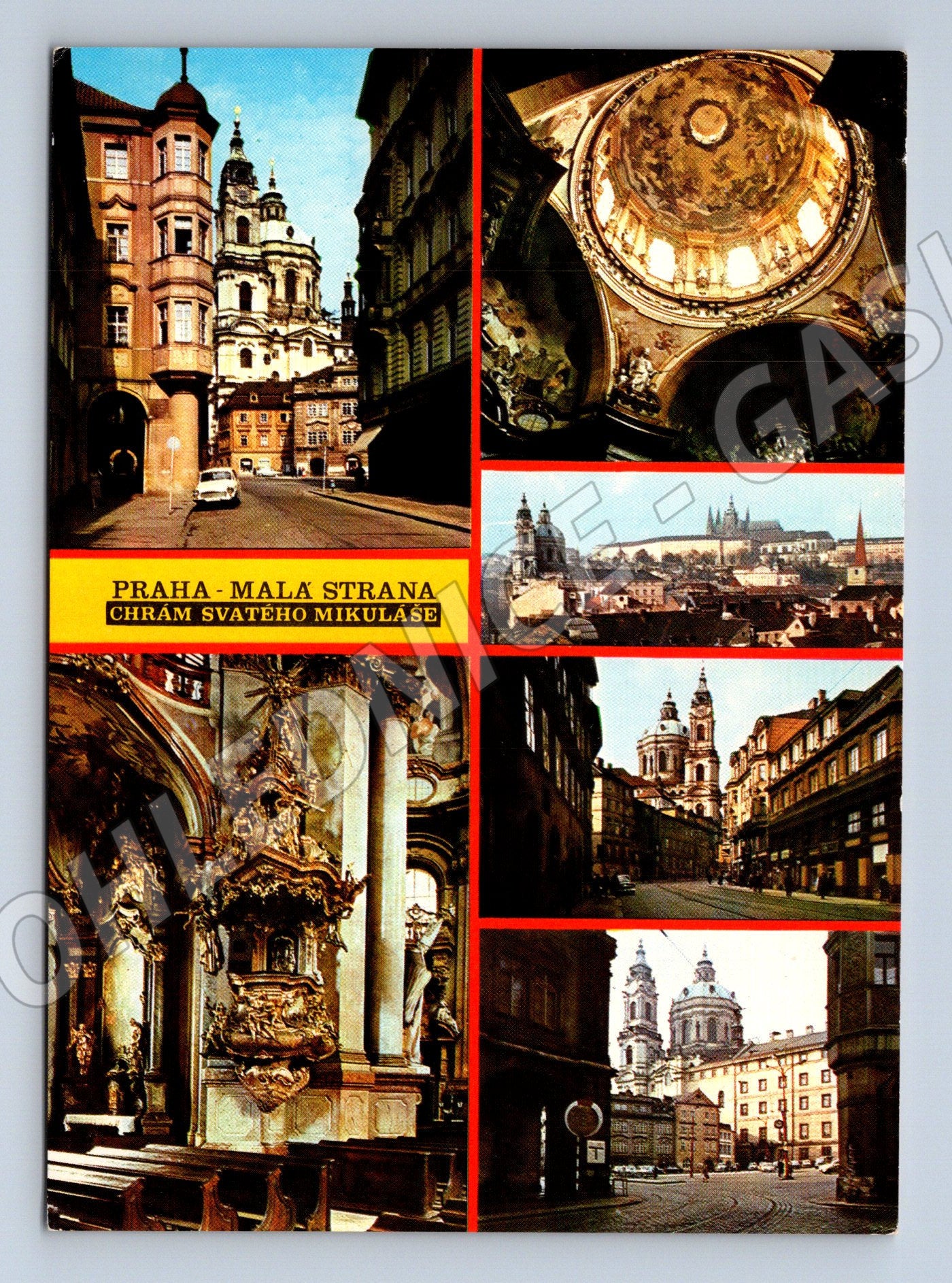 Pohlednice Praha Malá Strana – Chrám sv. Mikuláše (M10930)