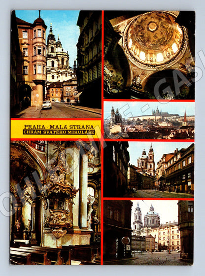 Pohlednice Praha Malá Strana – Chrám sv. Mikuláše (M10930)
