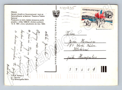 Pohlednice Praha - Národní divadlo (M10935)