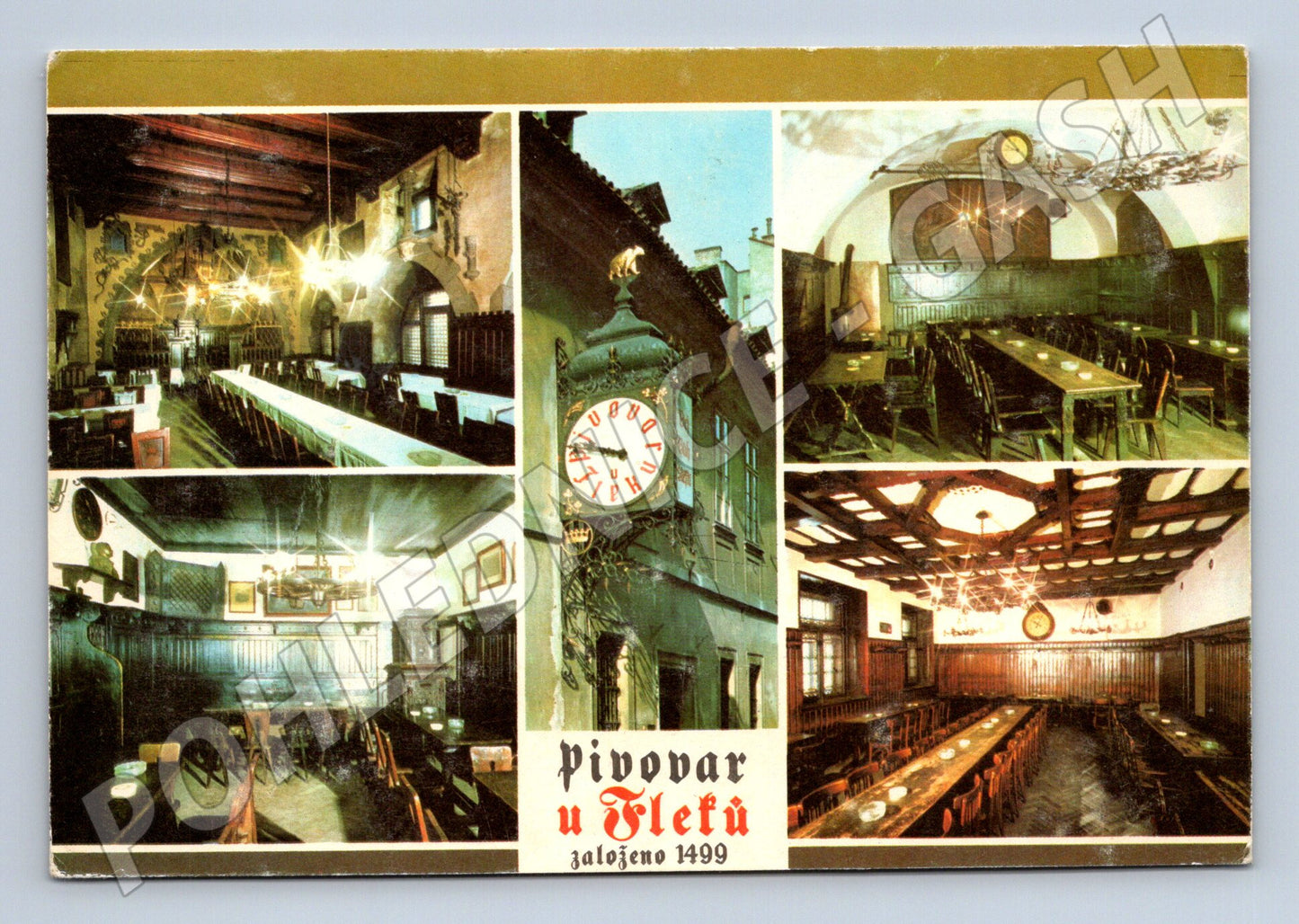 Pohlednice Praha – Pivovar U Fleků (M10936)
