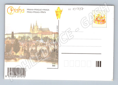 Pohlednice Praha – koláž památek (M10937)