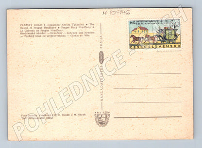 Pohlednice Pražský hrad – vícezáběrová barevná (M10946)