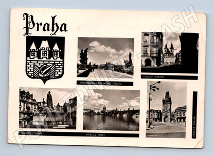 Pohlednice Staropražská Praha - známé pamětihodnosti (M10948)