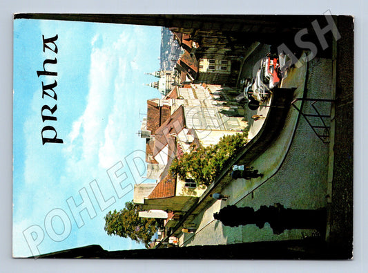 Pohlednice Barokní domy Nerudova ulice (M10953)