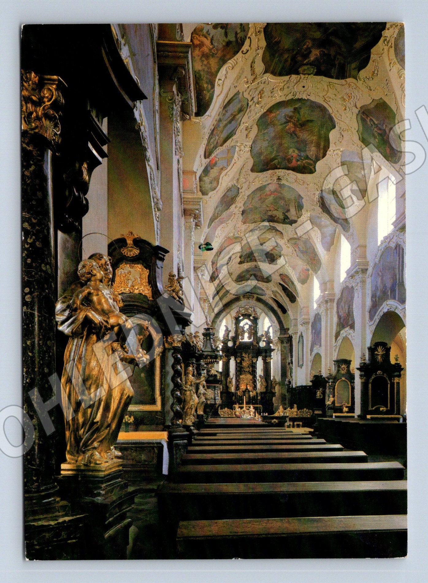 Pohlednice Praha – Interiér Strahovského kláštera (M10957)