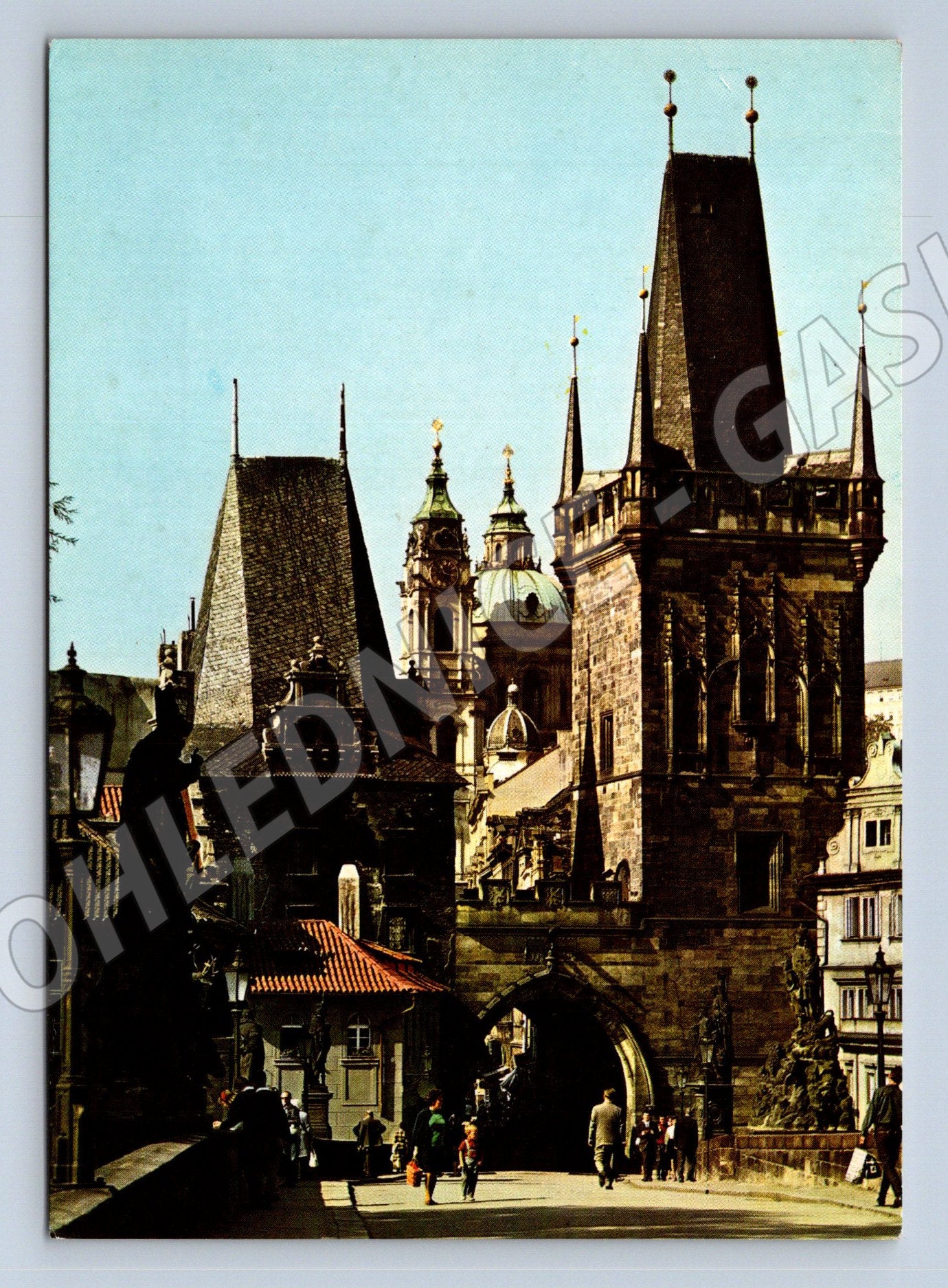 Pohlednice Praha - Malostranské mostní věže (M10959)