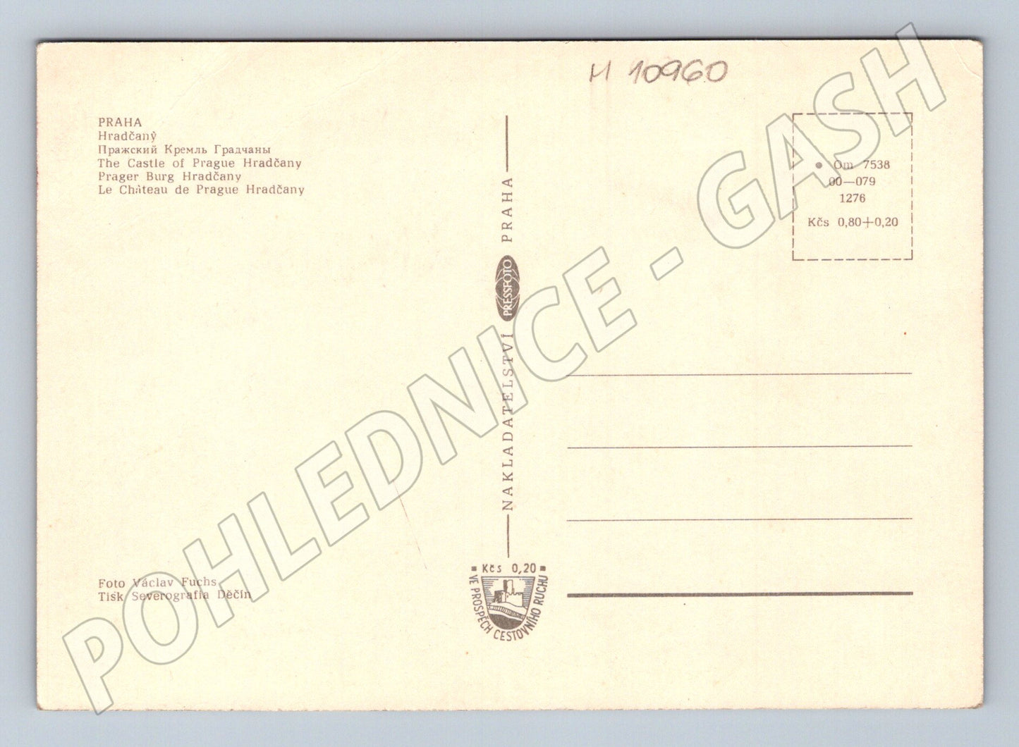 Pohlednice Praha Hradčany – Pražský hrad (M10960)