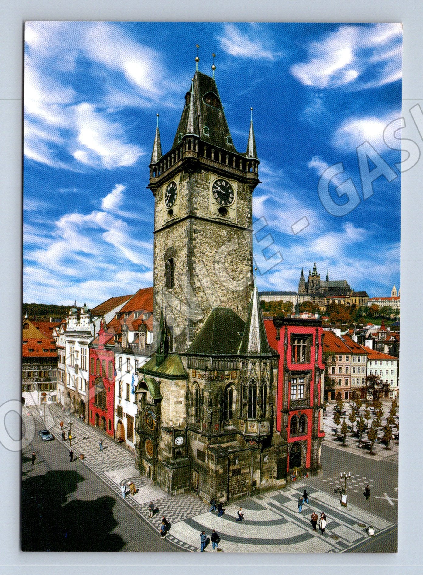 Pohlednice Praha – Staroměstské náměstí a orloj (M10967)