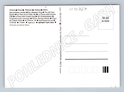 Pohlednice Praha – Staroměstské náměstí a orloj (M10967)