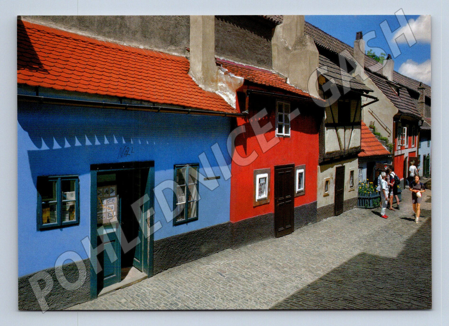 Pohlednice Praha – Zlatá ulička, Pražský hrad (M10969)