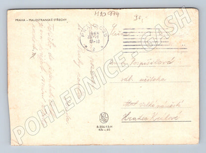 Pohlednice Staropražská - Malostranské střechy (M10974)