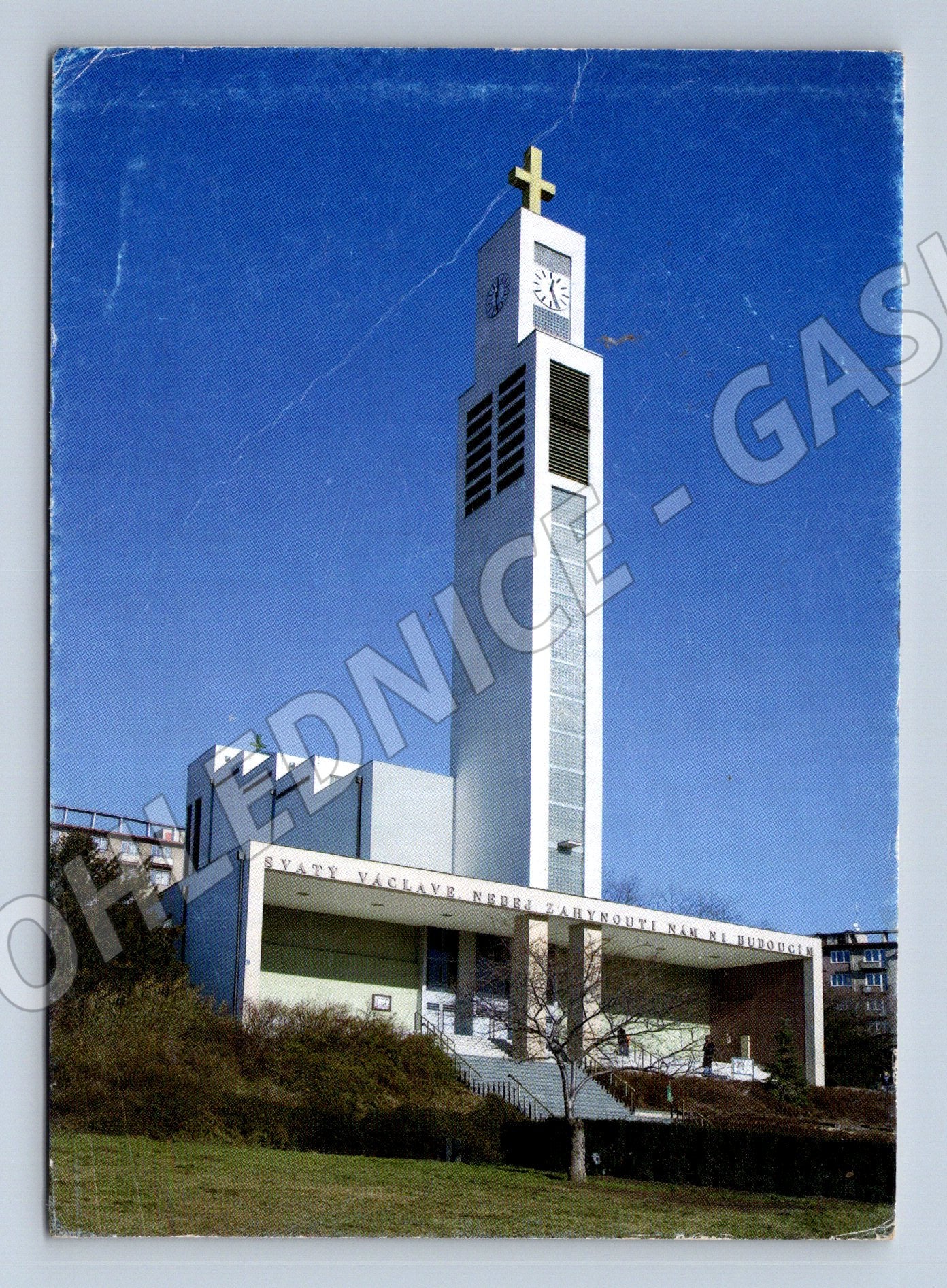 Pohlednice Kostel sv. Václava Praha Vršovice (M10984)