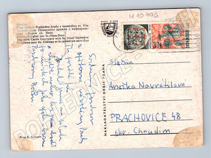 Pohlednice Pražský hrad a katedrála sv. Víta (M10996)