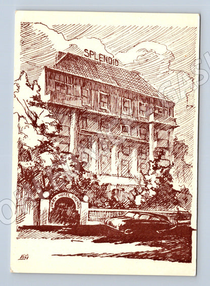 Pohlednice Park-Hotel Splendid Praha Letná (M11001)