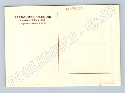 Pohlednice Park-Hotel Splendid Praha Letná (M11001)