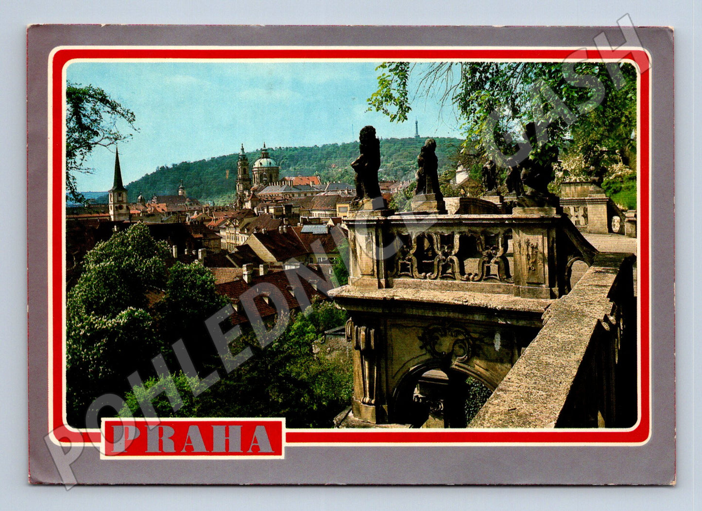 Pohlednice Praha - Malá Strana, Kolovratská zahrada (M11007)