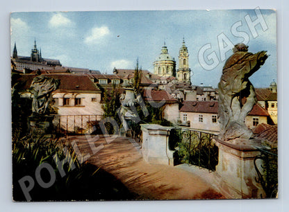 Pohlednice Praha Vrtbovská zahrada (M11011)