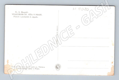 Pohlednice Katedrála sv. Víta v Praze – interiér, presbytář (M11030)