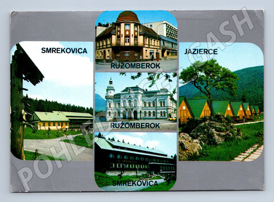 Pohlednice Ružomberok, Smrekovica, Jazierce (M11031)