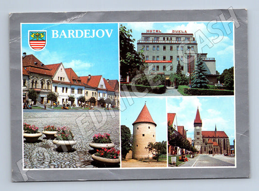 Pohlednice Bardejov Slovensko – historické památky (M11036)