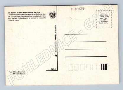 Pohlednice Trenčianske Teplice – lázeňská, více záběrů (M11037)