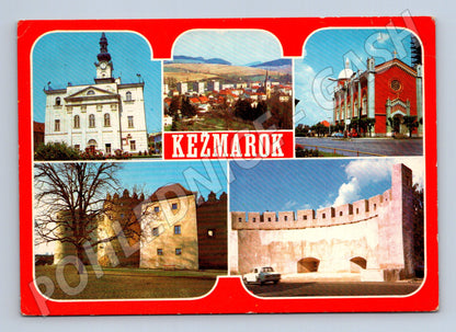 Pohlednice Kežmarok historická pohlednice vícezáběrový motiv (M11039)