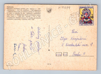 Pohlednice Kežmarok historická pohlednice vícezáběrový motiv (M11039)