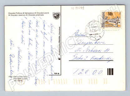 Pohlednice Pozdrav z Oravy – více záběrů (M11041)