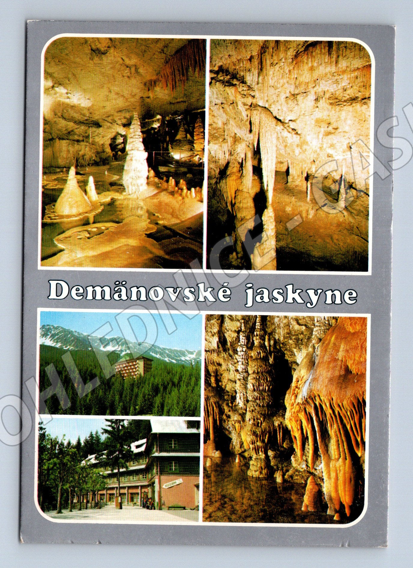 Pohlednice Demänovské jaskyne – Nízké Tatry (M11044)
