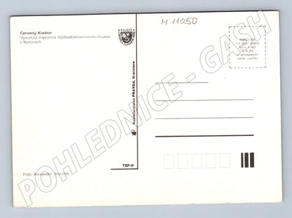 Pohlednice Červený Kláštor – historický objekt (M11050)