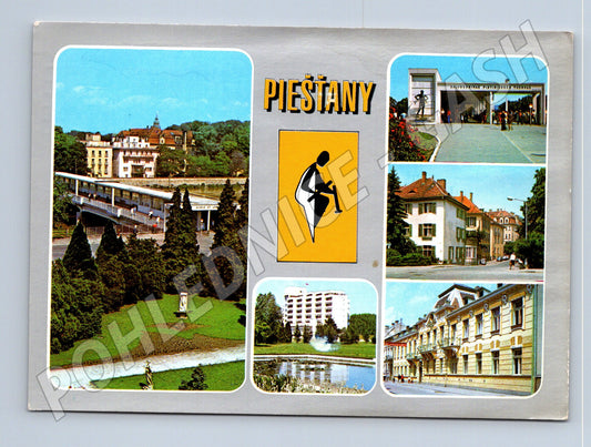 Pohlednice Piešťany historická lázeňská (M11057)
