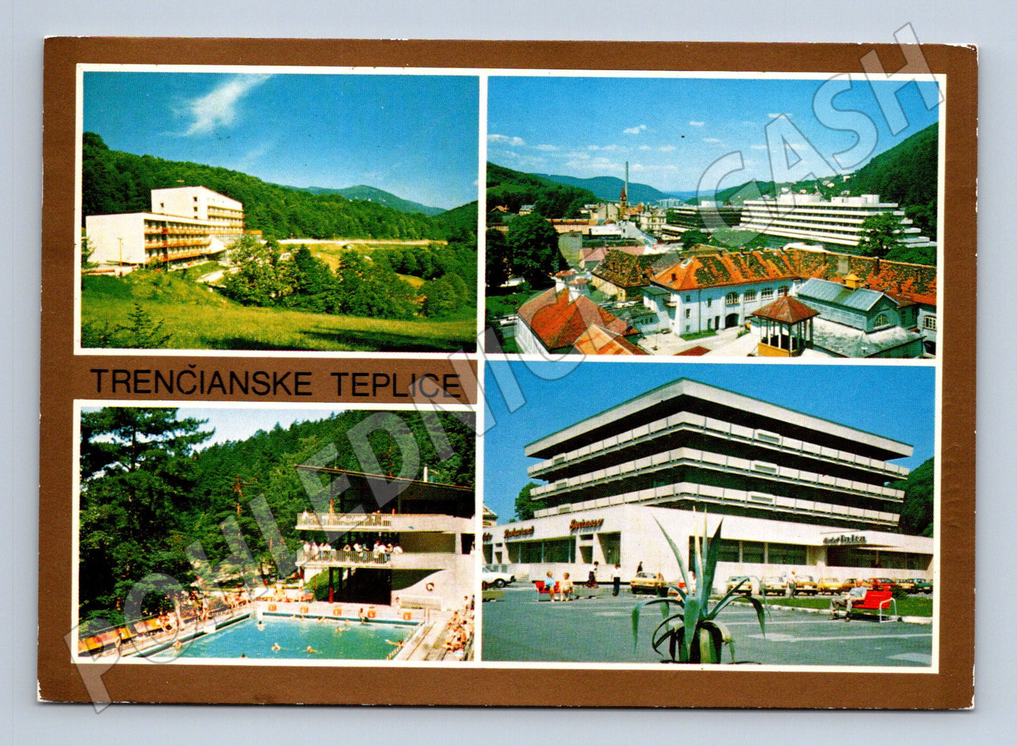 Pohlednice Trenčianske Teplice lázně (M11068)